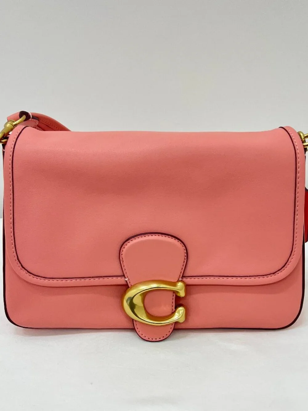 Coach Taffy Pink Soft Tabby Shoulder Bag in Style C4823